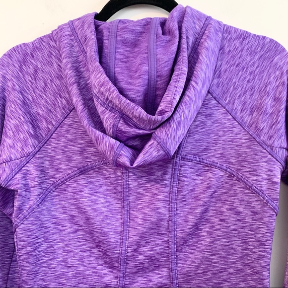 ATHLETA Purple Space Dye Strength Hoodie 2 - Picture 7 of 10